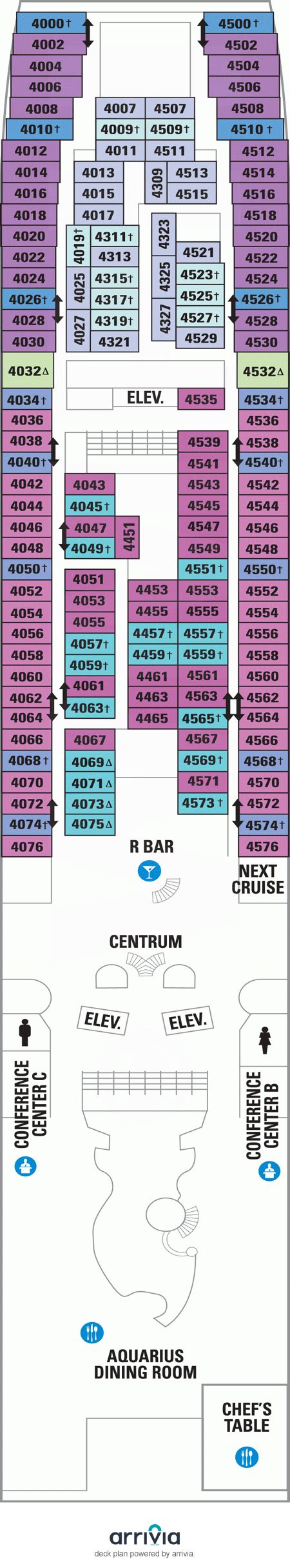 Vision of the Seas Deck Plans