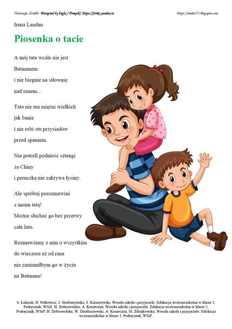 Wiersze i wierszyki dla dzieci, doskonałe do czytania i do słuchania, możesz czytać je swojemu bobasowi. DZIEŃ MAMY I TATY | Rymowanki, Dzieci, Zajęcia muzyczne