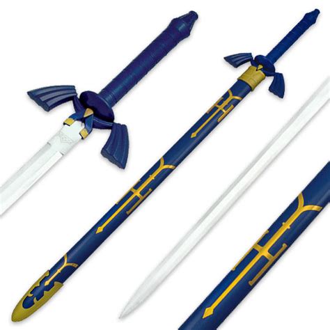 Zelda Master Sword Replica With Scabbard True Swords
