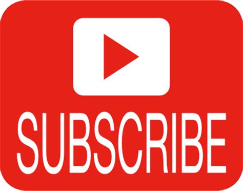 Download High Quality Youtube Subscribe Button Clipart Watermark Transparent Png Images Art