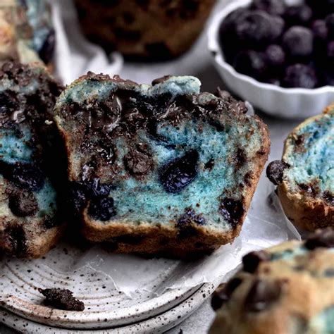 Chocolate Chip Blueberry Muffins Lane And Grey Fare