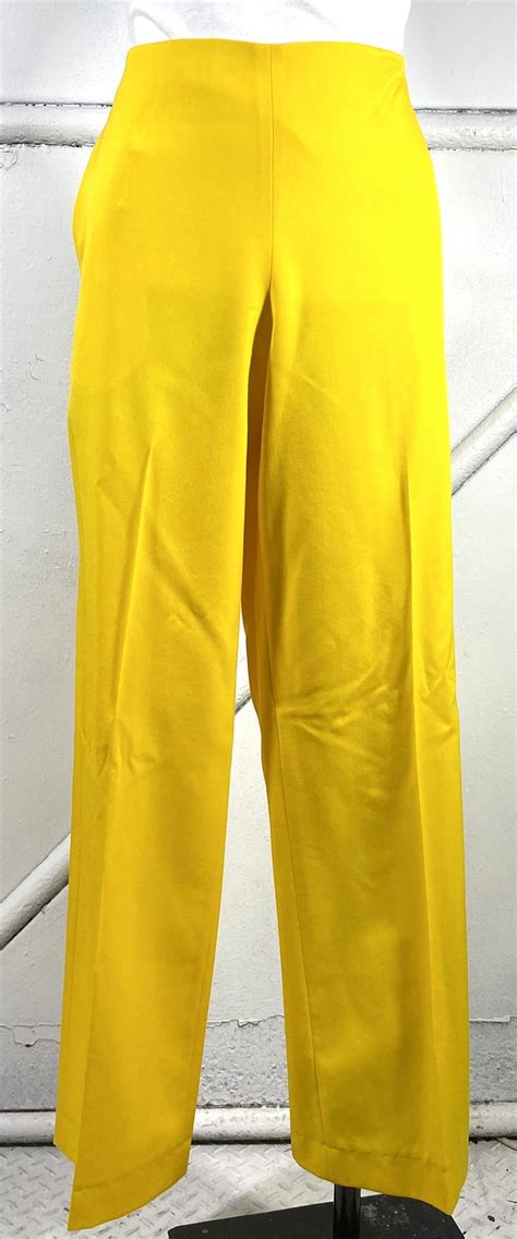 Lot Sass And Bide Pr Sunshine Yellow Wool Just In Time Wide Leg Pants