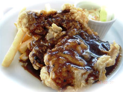 It's delicious, albeit not something i can regularly make around here because. ICookUMakan: Chicken Chop with Blackpepper sauce