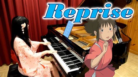 🎼 Reprise From Spirited Away Piano With Piano Sheet Music Youtube
