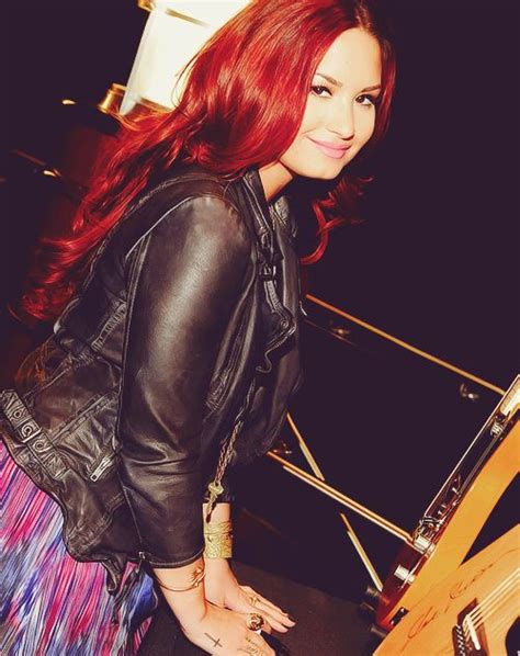 Demi Lovato Demi Lovato Red Hair Demi