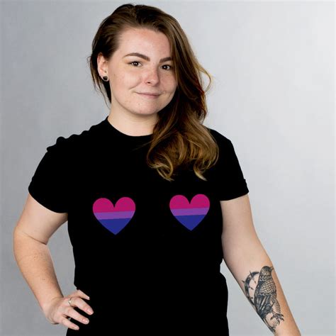 bisexual boobs pride shirt femfetti