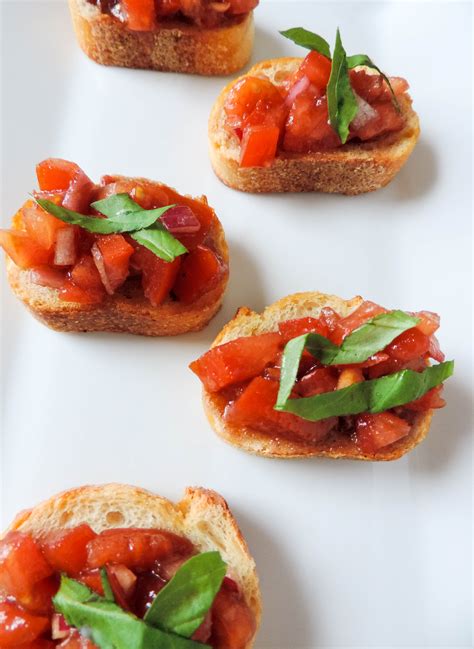 Bruschetta Appetizer Recipe Easy Appetizer Italian Appetizers