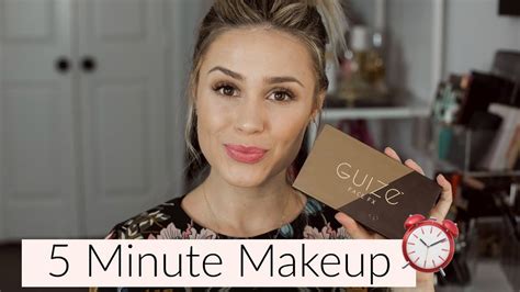 5 Minute Makeup Routine YouTube