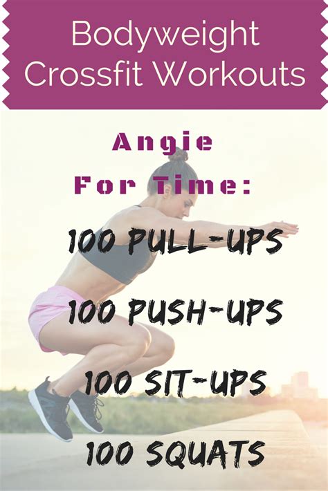 20 Bodyweight Crossfit Workouts To Do Anywhere Workoutfrolic