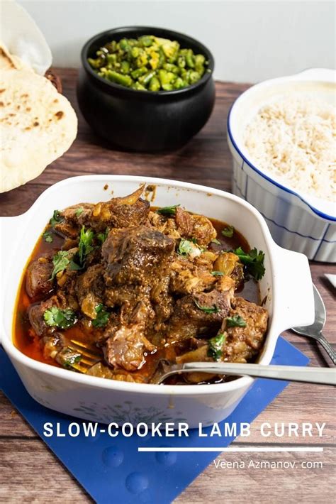 This flavourful dish is mild in taste yet flavorful and aromatic. This Indian lamb curry recipe is as simple as putting everything in the slow-cooker and ...