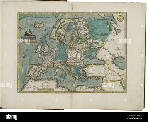 Ortelius Map Of Europe Hi Res Stock Photography And Images Alamy