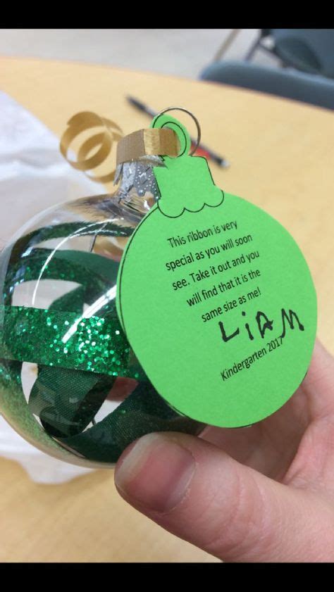 We Made For Our Infants Parents Christmas Ornaments Christmas