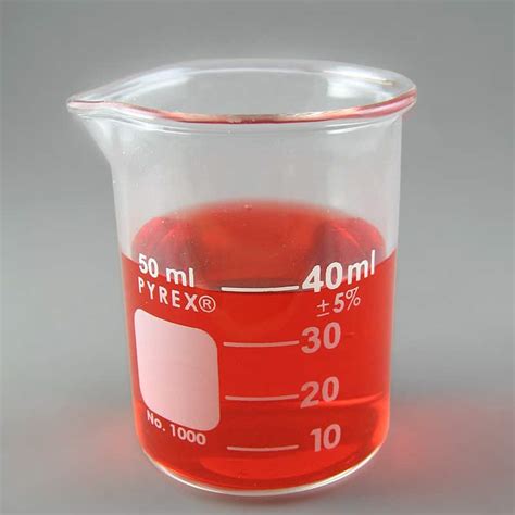 Pyrex 1000 50 Glass Beaker 50ml