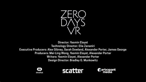 Zero Days Vr Digital Dozen Breakthroughs In Storytelling Awards