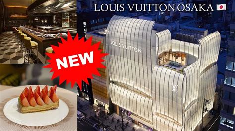 Inside New Louis Vuitton Osaka Japan Store Restaurant And Café Youtube