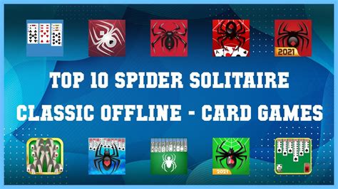 Top 10 Spider Solitaire Classic Offline Android Games Youtube