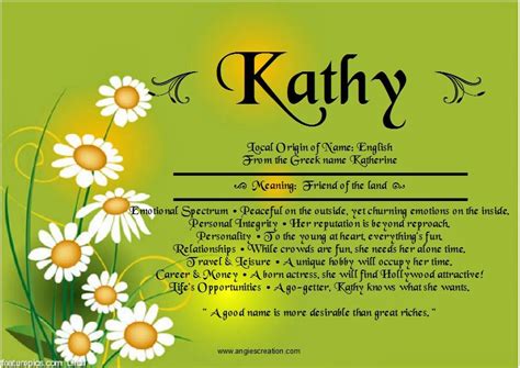 Kathy Angies Creation Kathy Names With Meaning Greek Names