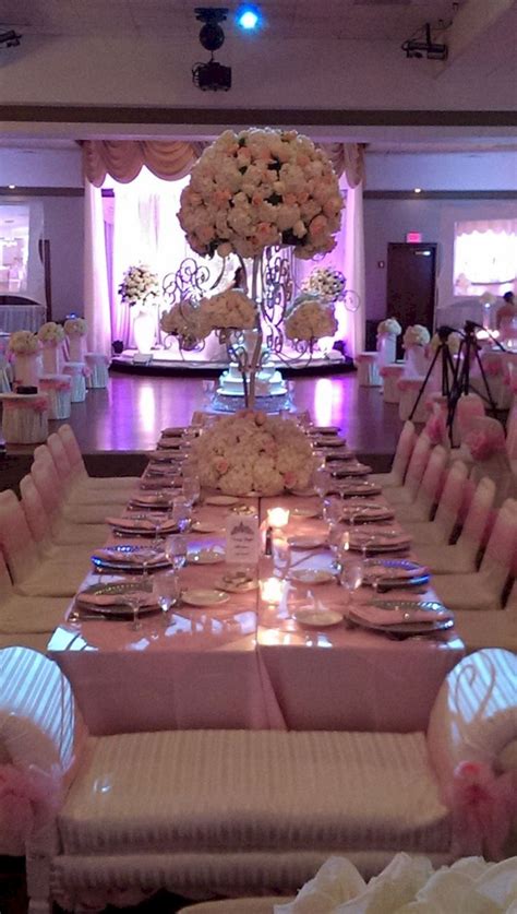 Movie theme character night at eyz wide shut: Sweet 16 Party Table Decoration Ideas - OOSILE