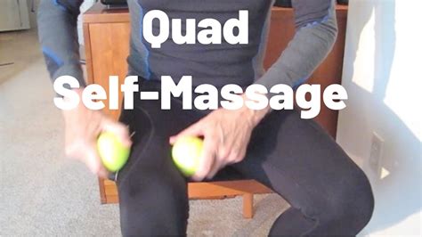 Quad Massage With Tennis Balls Do It While You View It Youtube