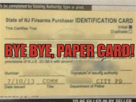 Covid agendas & minutes budgets & finance employment forms & permits ANOTHER NJ2AS VICTORY! NJ STATE POLICE DIGITIZE FIREARM ID CARD! | NJ2AS