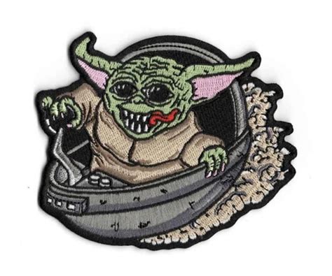 Tactical Outfitters Hot Rod Baby Yoda Limited Morale Patch Airsoft