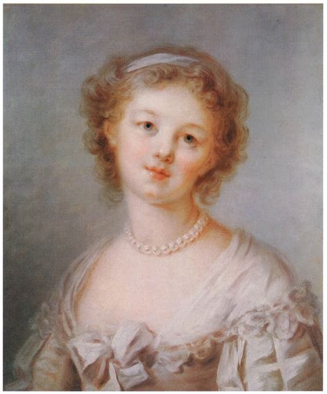 Jean Honoré Fragonard Young Woman With A Pearl Necklace From