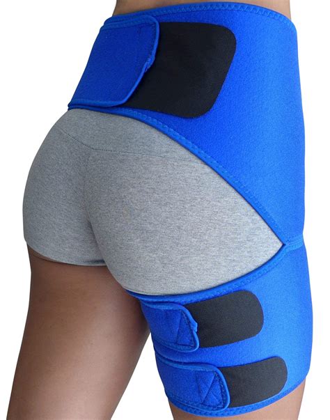 Hip Brace Hamstring Thigh Compression Support Sciatica Pain Relief