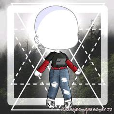 43 Gacha base bodies ideas | chibi drawings, drawing poses, drawing base