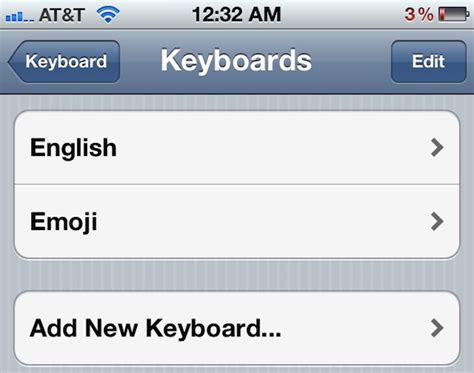 Enable The Emoji Keyboard On An Iphone