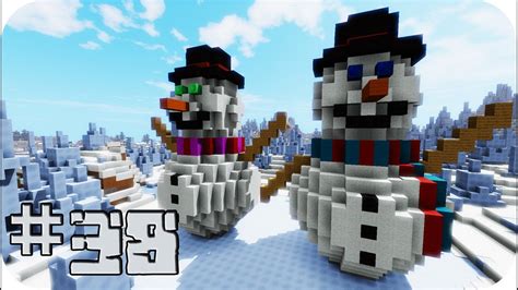 Reah Survival Muñeco de nieve 3D Minecraft Ep 38 Especial Navidad