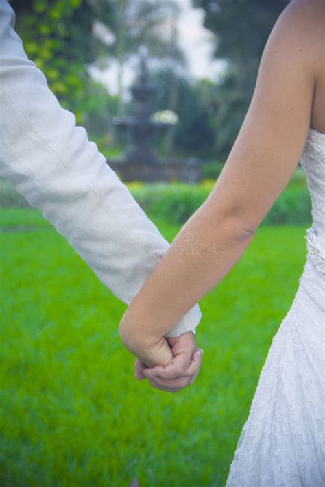 bride and groom holding hands stock image image of avocado love 177772683