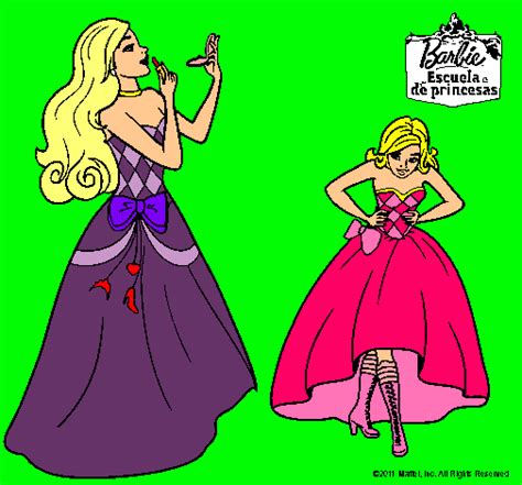 Dibujo De Barbie En Clase De Protocolo Pintado Por Xvfgifxduigb En