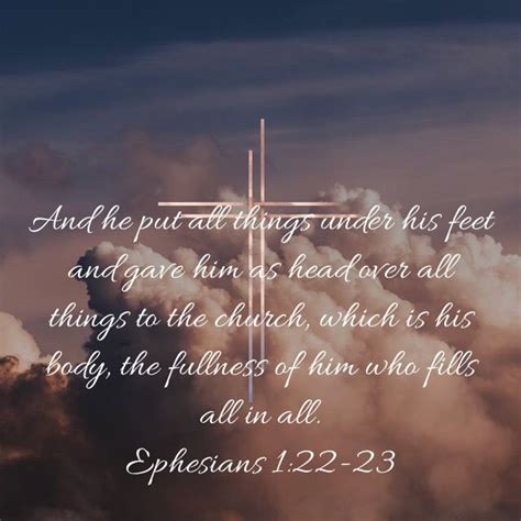 Ephesians 1 22 23