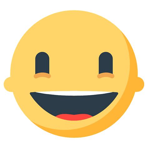 Grinning Face Emoji Clipart Free Download Transparent Png Creazilla