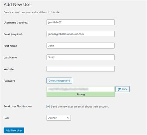 How to Add New Users and Authors to Your WordPress Website