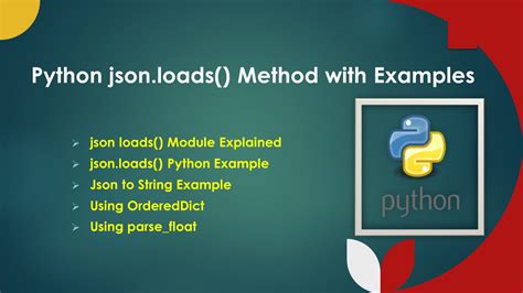 Python Jsonloads Method With Examples Spark By Examples