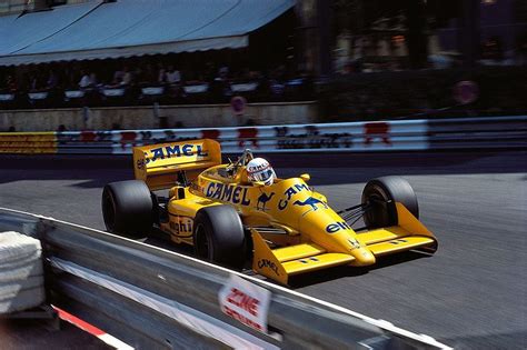 Ayrton Senna Lotus Honda 99t 1987 Monaco Gp Monte Carlo Monaco