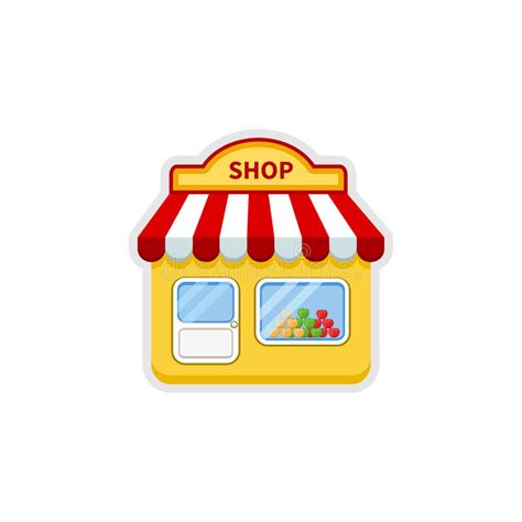 Check spelling or type a new query. Store Icon. Shop Icon. Cartoon Vector Illustration Isolated Stock Vector - Illustration of ...