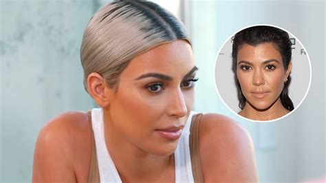 Kim Kardashians War With Kourtney Continues As Insults Fly Evil