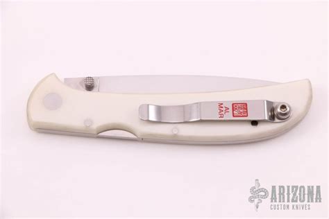 Eagle Ultralight Reverse Nude Scrimshaw Arizona Custom Knives 24644