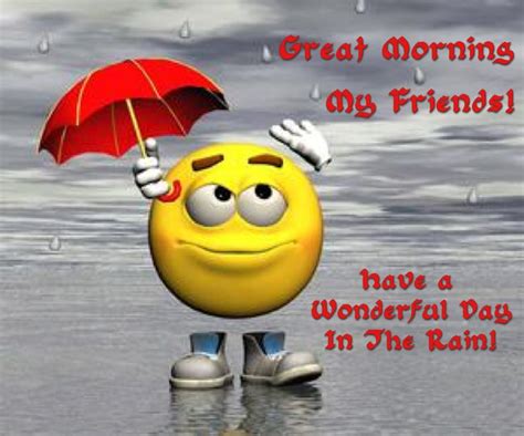 Good Morning Its Raining Quotes Greetings Salutations Pinterest