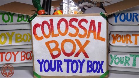 Opening Your Toy Box Subscription Box 10 Colossal Box Bonus Jumbo