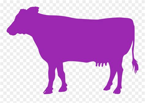 Purple Cow Clipart 2376415 Pinclipart