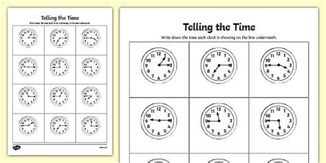 quarter past and quarter to times worksheet telling the time
