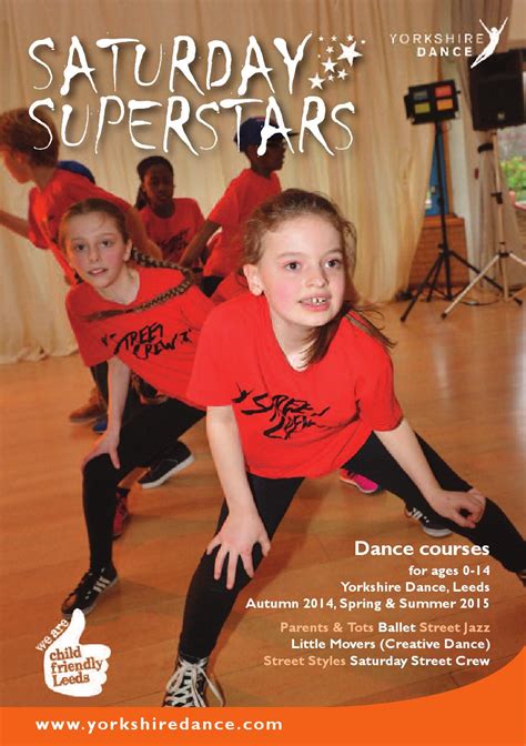 Yorkshire Dance Saturday Superstars 2014 2015 By Yorkshire Dance Issuu