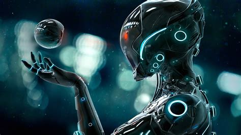 Sci Fi Android Robot 4k Data Src Full1650990 Futuristic Cyberpunk