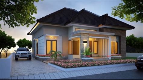 Desain rumah ini terinspirasi dari gaya arsitektur tradisional dari indonesia. Desain rumah modern