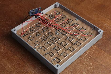 Make Your Own Midi Keyboard Matrix Or Just Buy One Arduino Blog