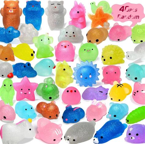 Joinart 28pcs Mochi Squishy Toys Mini Squishies Kawaii Squishies Party