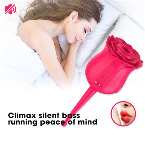 Rose Toys Sucking Vibrator For Women With Intense Suction In